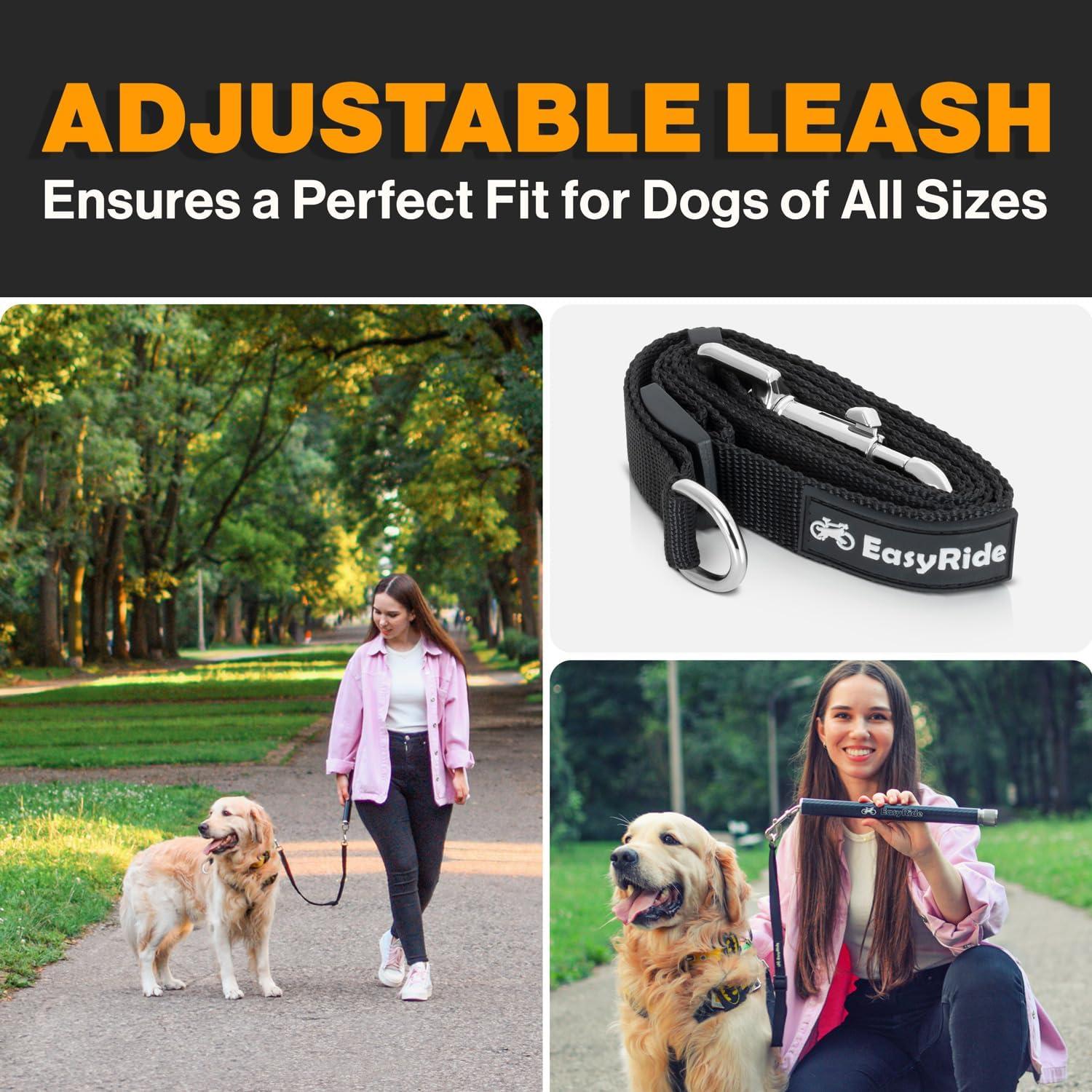Our Ride Review: V2.0 Rotating Dog Bike Leash for Smooth Journeys